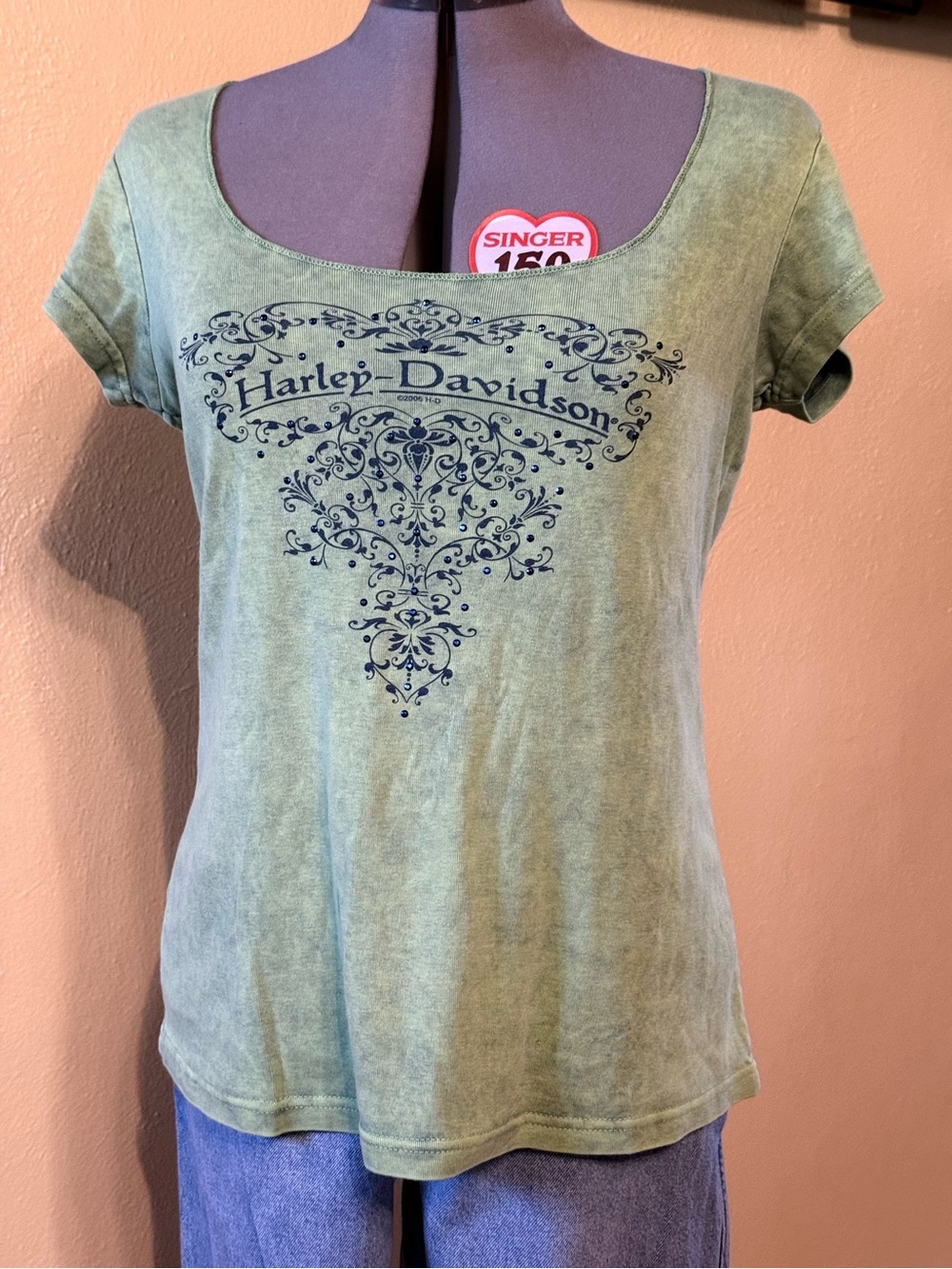 Woman’s Harley Davidson Celtic T Shirt
